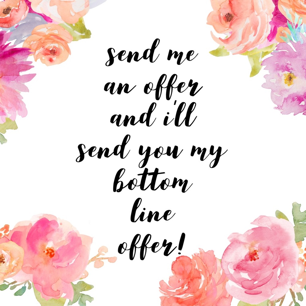 Send me an offer!❤️